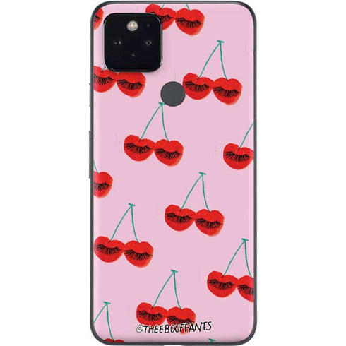 Bouffants and Broken Hearts Cherry Lash Google Pixel 5 Skin